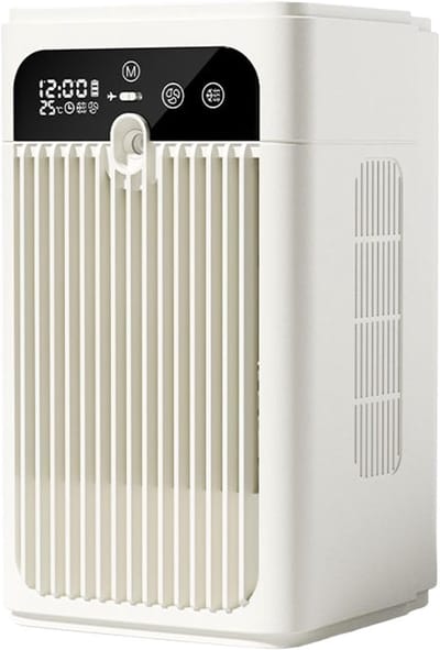 Bevochtigende koelventilator, tafelventilator, persoonlijke koelventilator | Persoonlijke luchtnevelventilator voor thuis, slaapkamer, woonkamer, kantoor, studentenkamer, buiten, kamperen – zomer.L
