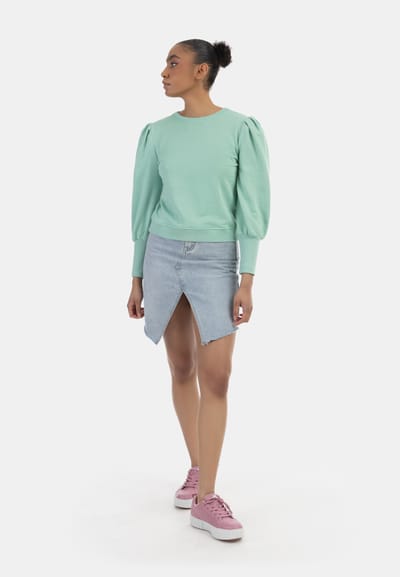 Mymo jumper Dames munt