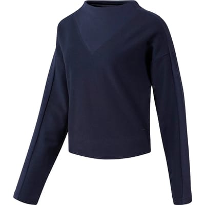 Dames sweatshirt met lange mouwen Reebok TE Twill Crew
