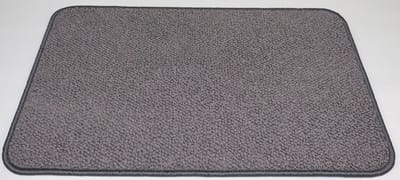 Wollen - Deurmat - inloopmat - Salmiak - grijs - 50x80cm