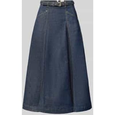 jeansrok met riem model 'RAYNE'
