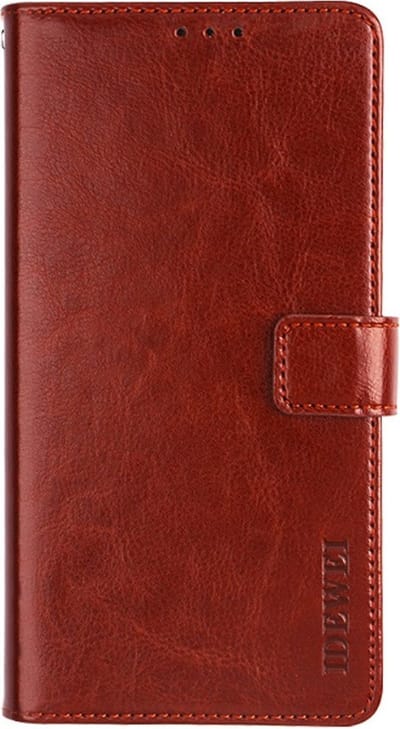 Coverup Hoesje - Geschikt voor Xiaomi Poco X3 Pro Hoesje - Coverup Book Case - Bruin