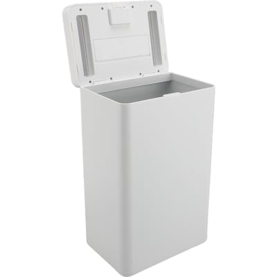 Boîte de verrouillage pour téléphone portable avec minuteur, Prison pour téléphone, Boîte de verrouillage chronométrée, Alliage d'aluminium, Alimentation par piles, L Blanc