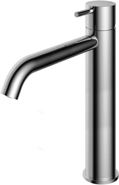Hotbath Cobber - Wastafelmengkraan - zonder Waste - Laag - Chroom - Opbouw - Chroom - V02