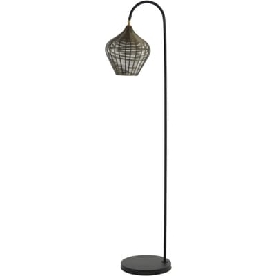 Light & Living - Vloerlamp ALVARO - 35x30x160cm - Brons