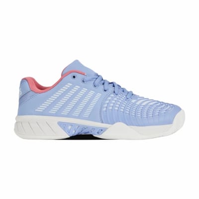 Tennisschoen K-Swiss Women Express Light 3 Open Air Bright White Strawberry Ice-Schoenmaat 41