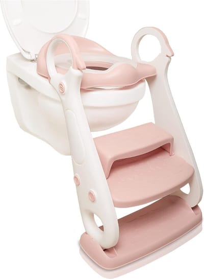 Lexium Wc verkleiner met trapje - Wc verkleiner peuter - Toiletverkleiner - Toiletverkleiner met trapje - Toilet verkleiner voor kinderen