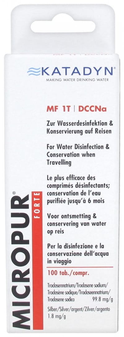 Micropur Forte, MF 1T, 100 Tabletten