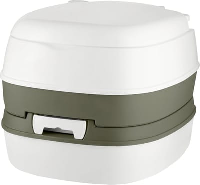SNJY® Chemisch Toilet - Camping Toilet - Mobiel Toilet - 45,5L x 38,5B x 34,5H cm - Wit