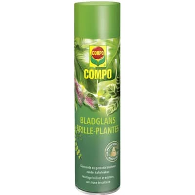 COMPO Bladglans - voor prachtig glanzende bladeren - geen kalkvlekken - preventief effect tegen insecten - spray 600 ml