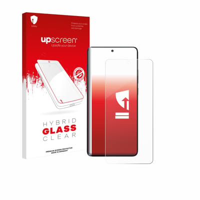 upscreen - Screenprotector voor Motorola Moto X70 Air - Folie Beschermfolie Beschermglas transparant