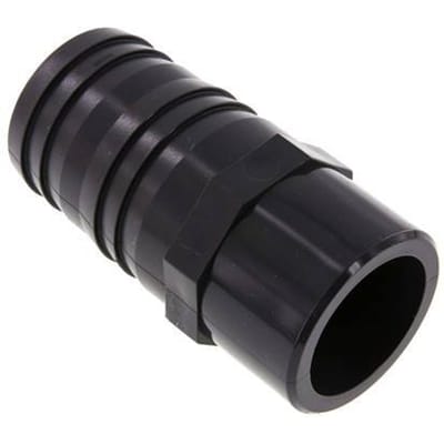 PVC Lijmmof 63mm met slangpilaar 63mm (2-1/2'')