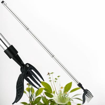 Onkruidtrekker Staand - Wiedgereedschap Wortel - Tuin Onderhouden - Efficiënte Wortelverwijdering - 110 cm - Metaal