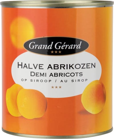 Grand Gérard Abrikozen half 6 blikken x 820 gram