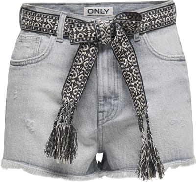 ONLY - ONLROBYN EX HW ST VINTAGE DNM SHORTS - Dames - Bermuda shorts