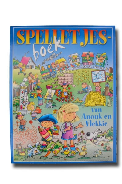 Spelletjesboek van Anouk en Vlekkie