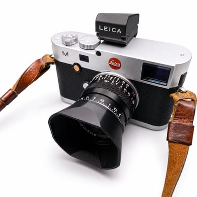 Lens Hood 43 mm Geschikt voor Zeiss Biogon ZM 35 mm F2/F2.8 en Planar ZM 50 mm F2 – Geschikt voor Leica M – Camera Zonnekap tegen Lensflare, Regen en Krassen – Zwart