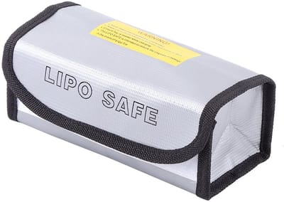 Dailygoody - Lipo-veilige tas - Vuurvaste explosieveilige veilige tas voor opslag - Ideaal voor Lipo-batterijen - Handig ontwerp - Bescherming tegen h