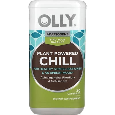 OLLY, Détente à base de plantes, 30 gélules