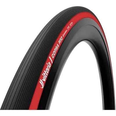 Vittoria Corsa Pro G2.0 Ltd Tubeless 700c X 28 Racefietsband Rood,Zwart 700C x 28