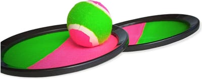 Jobber Toys Strandspeelgoed - Klittenband Werp en Vangspel Strandspel
