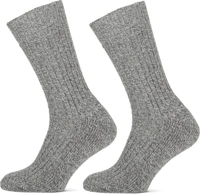 STAPP - 6-Pack - Noorse Werksokken - Schokabsorberend - Naadloos - Heren / Dames - grijs - 39-42 - 4405