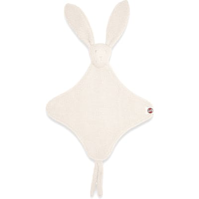 Speendoek - Konijn - Knuffeldoekje - Teddy fleece - Wit