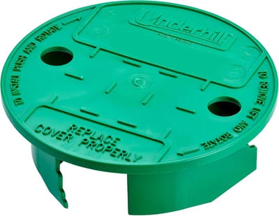 Deksel voor Ventielbox - Afdekking Irrigatie - Bodem Beschermen - Universele Pasvorm - 6 tot 7 Inch - Groen
