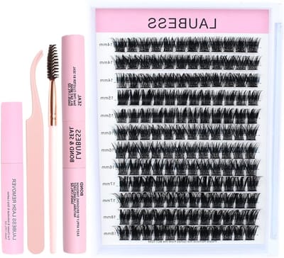 Wimper Set - Nepwimpers - Dagelijkse Make-up - Natuurlijk Effect - 300 Stuks - Transparant