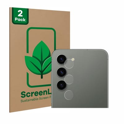 2 Stuks Screenprotector voor Samsung Galaxy S23 (ALLEEN Camera Lens) - Hoogwaardige Beschermfolie transparant