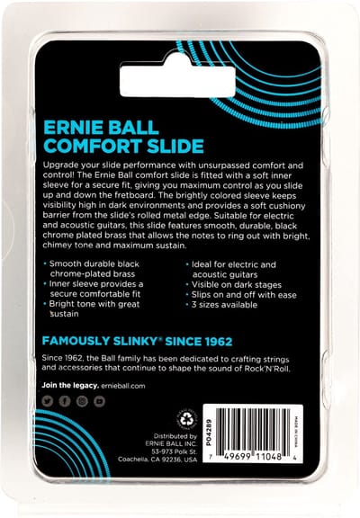 Ernie Ball EB4289 Comfort Slide large - Bottleneck