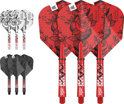 Target Nathan Aspinall Ink Flight Shaft Kit - Dart Flights