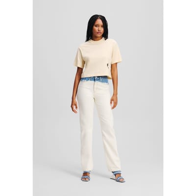 Karl Lagerfeld Straight Ombre Denim Blue Ombre Taglia: W27L32 | Pantaloni Outlet | Donna | Blu
