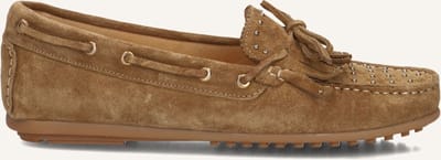 AYANA 12301 Mocassins - Instapper - Dames - Cognac - Maat 36