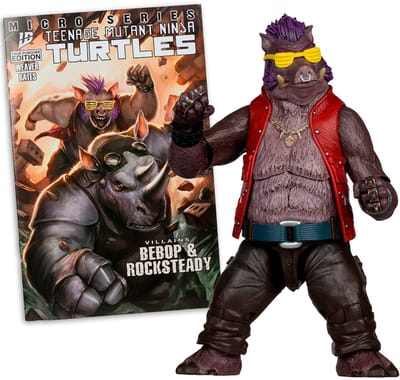 Teenage Mutant Ninja Turtles Page Punchers Action Figure Bebop 16 cm