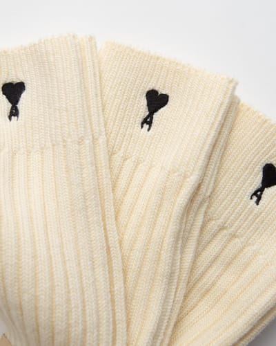 AMI DE COEUR NOIR SOCKS 3-PACK