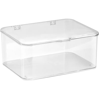 Bureau Opbergdoos Plastic Grote Capaciteit Stofdicht Multifunctioneel Telefoonhoesje Opberghouder met transparant