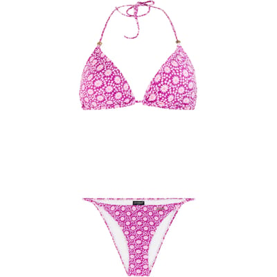 Protest PRTDita - Triangel bikini set Dames - Koordsluiting - Uitneembare vulling - Cheeky dekking - Normale pasvorm - Roze