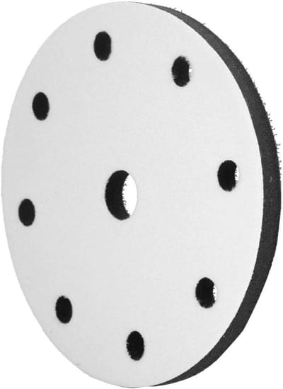 MK Stoer - Interface kussenbekleding - Sponge - Soft buffer - Geschikt voor slijpkussens - 150 mm diameter (9 gaten) - Schuurkussen - Bufferpad