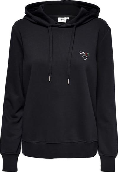 ONLY - ONLNOOMI L/S LOGO HOOD SWT - Dames - Sweaters