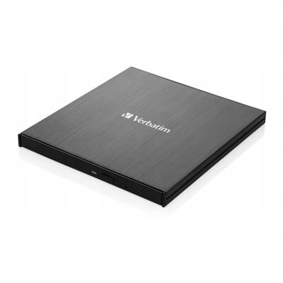 Verbatim Slimline - BDXL drive - SuperSpeed USB 3.1 Gen 1 - Extern - BDXL Writer - USB 3.1 - Zwart