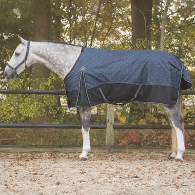 QHP OUTDOORDEKEN 1200D TURNOUT COLLECTION 150GR Donkerblauw