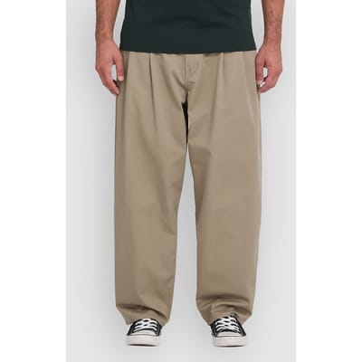Volcom Holter Pleat Broek bruin