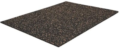 Kurk24 - Anti Trillingsmat - Vibratiemat - Wasmachine en droger - Rubberkurk - 100x100cm - 8mm dik