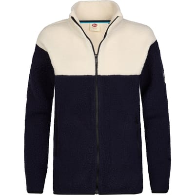 Petrol Industries - Jongens Teddy jack met rits forgehaven - Blauw - Maat 104