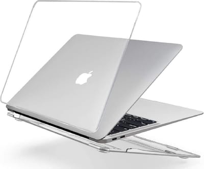 Hoes Geschikt voor Macbook Pro case - Hoes Geschikt voor Macbook pro hoes / Hoes Geschikt voor Macbook Pro hard hoes 13 inch 2020 / 2019 / 2018 / 2017 / 2016 / A2289/A2251 / A1706A / 1708 - Laptop Cover Ntech - Transparant Clear