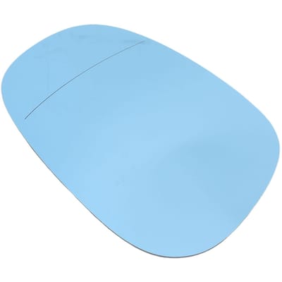 Rechter Passagierszijde Verwarmd Spiegelglas met Achterplaat Blauw 51167252894 Achteruitkijkspiegelglas Vervanging voor E90 white
