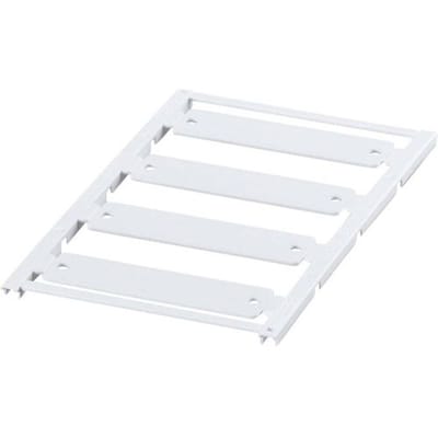 Phoenix Contact 0828706 UC-EMSP (50X15) Apparaatmarkering Montagemethode: Vastklemmen Markeringsvlak: 50 x 15 mm Wit Aantal markeringen: 40 10 stuk(s)