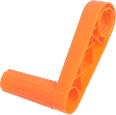 Tuinslang Haspel Handgreep - Slanghaspel Slinger - Slang Opbergen - Eenvoudige Installatie - 13.5 cm - Oranje