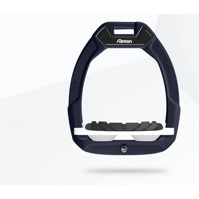 Veiligheidsstijgbeugels Rijhoek Grip Aluminium/Wit/Wit Flex-On Safe-On
